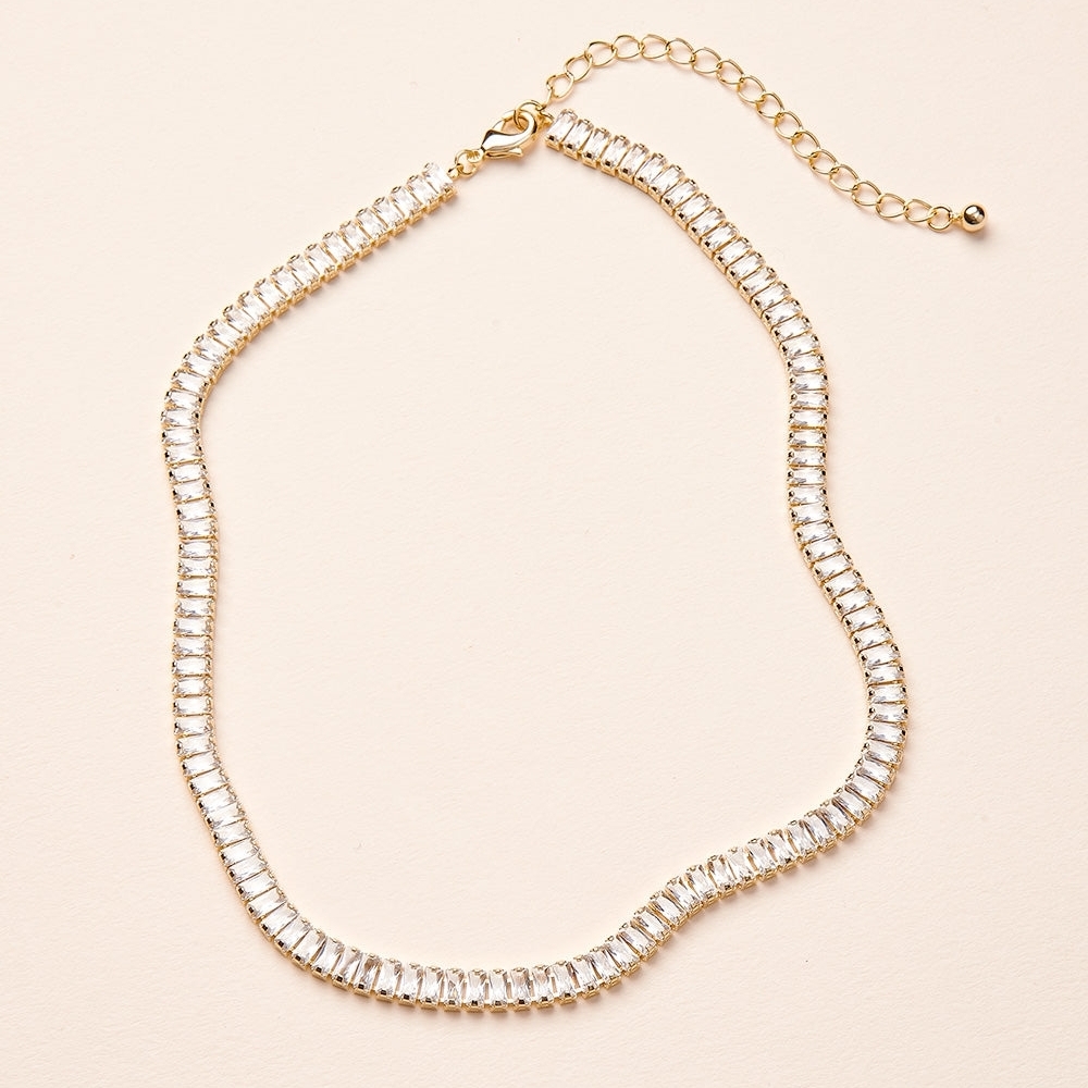 Dareth Colburn Carlina CZ Bridal Necklace NWT